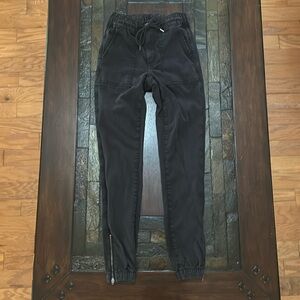 Women’s American Eagle Stretch Black Joggers